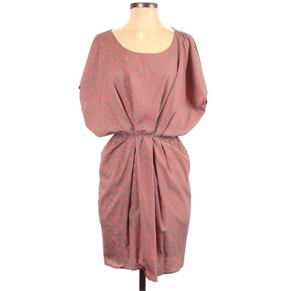 Bar III Ruched Waist Dress